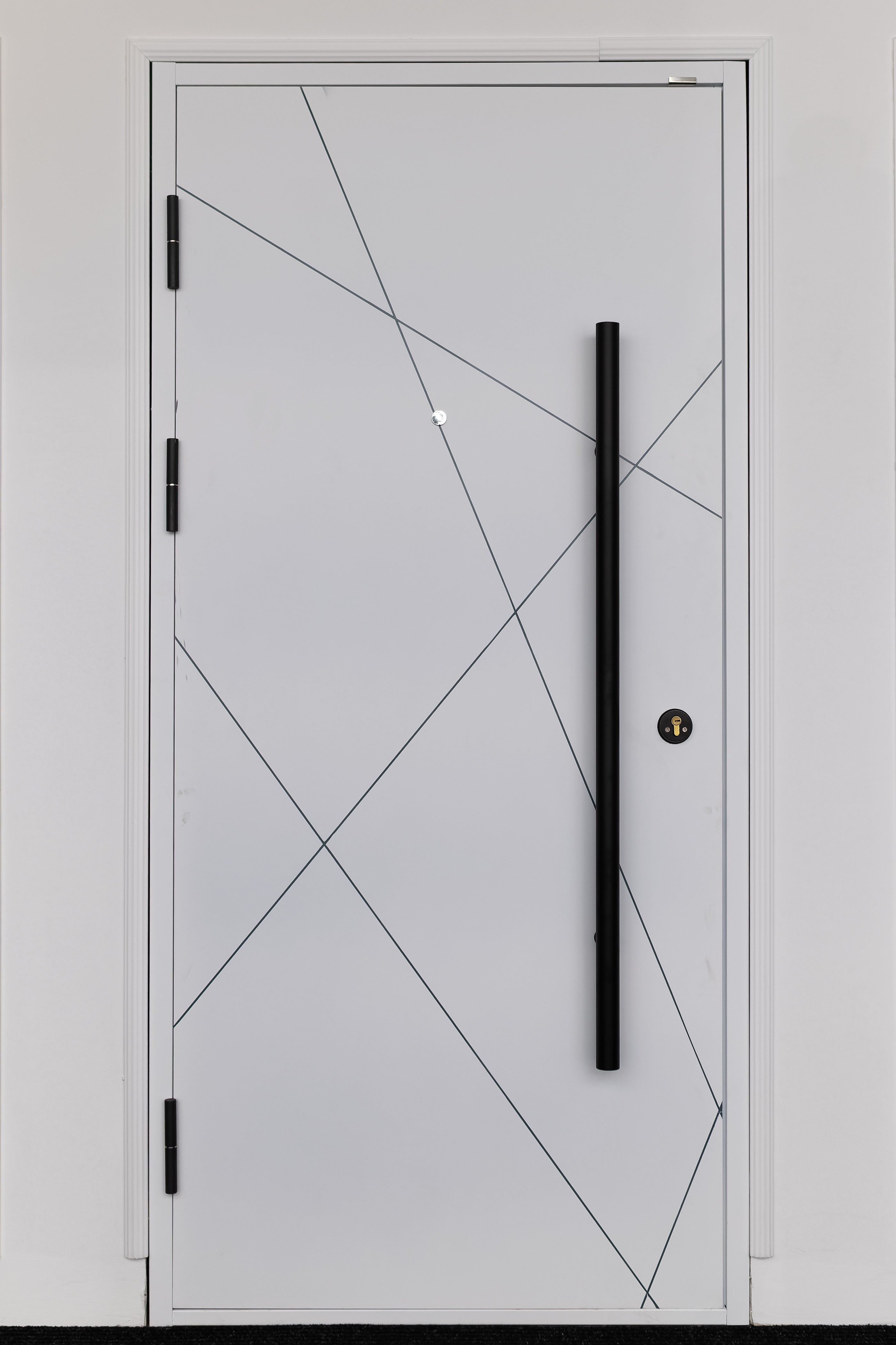 ESTETSKA NAPAKA – Toplotno izolirana varnostna vhodna vrata IronDOOR19 98×208 cm
