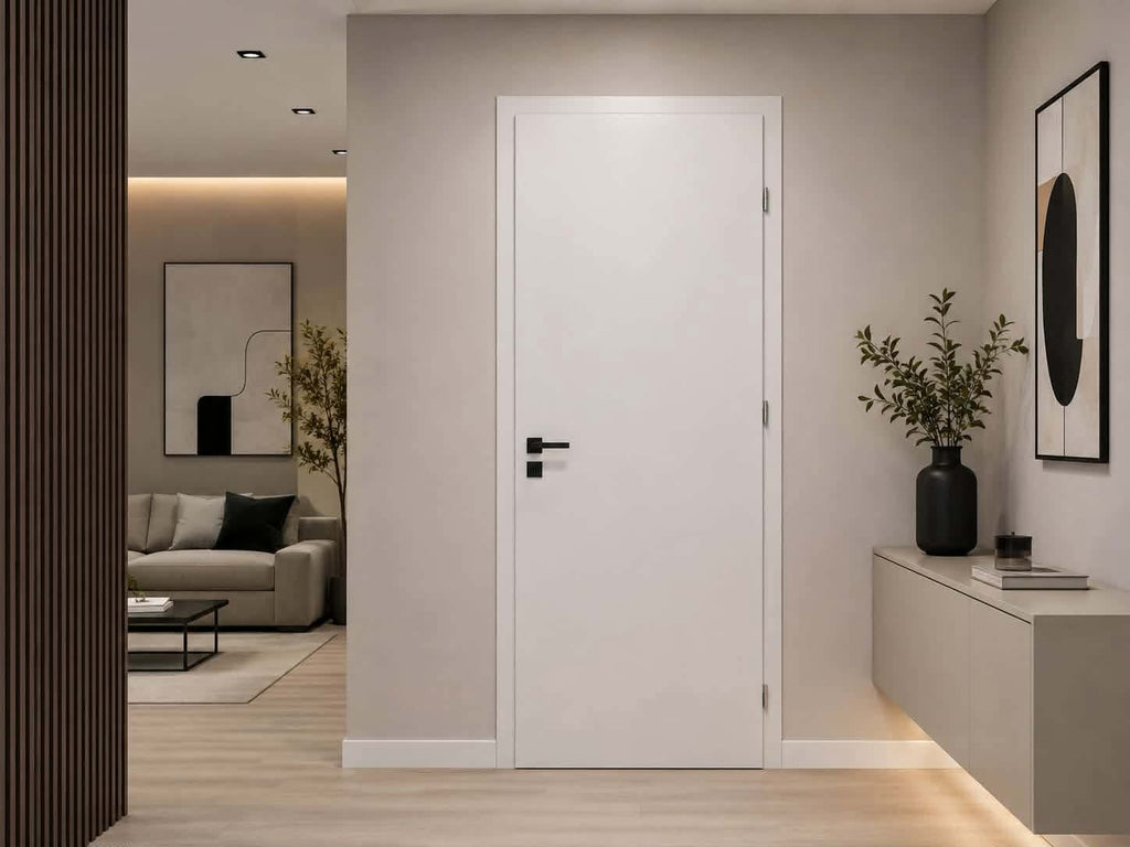 Bela notranja vrata Altamura 90x210 cm