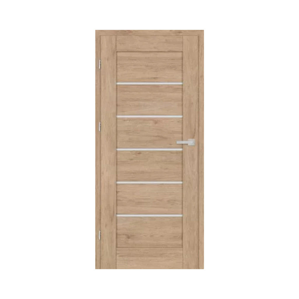 Notranja vrata Daglezja v hrastovi barvi 75x210 cm
