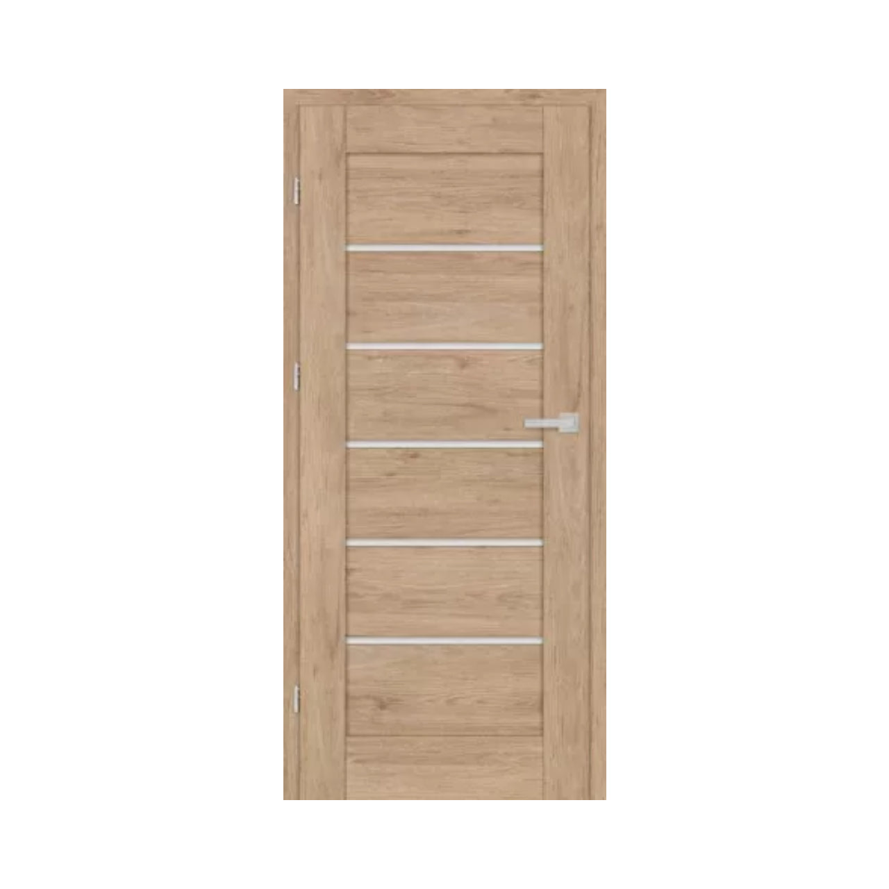 Notranja vrata Daglezja v hrastovi barvi 90x210 cm
