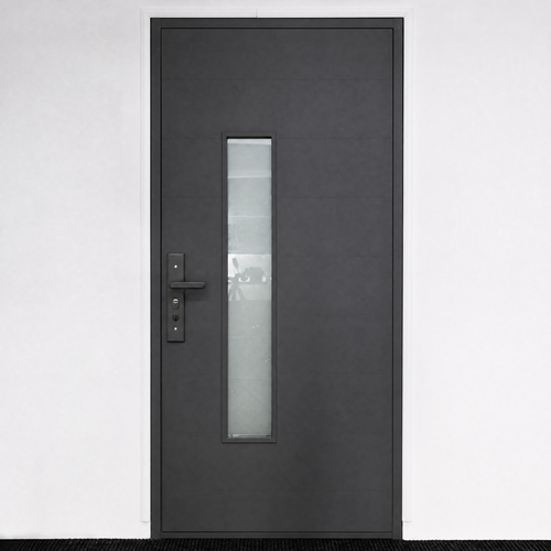 Toplotno izolirana varnostna vhodna vrata IronDOOR18 98×208 cm – s skritimi tečaji