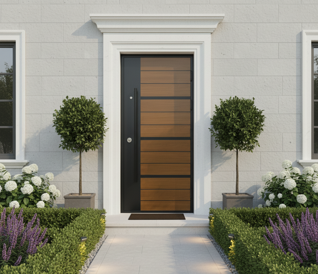 Hőszigetelt biztonsági bejárati ajtó IronDOOR24 98×208 cm
